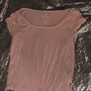 aerie soft and sexy shirt worn once